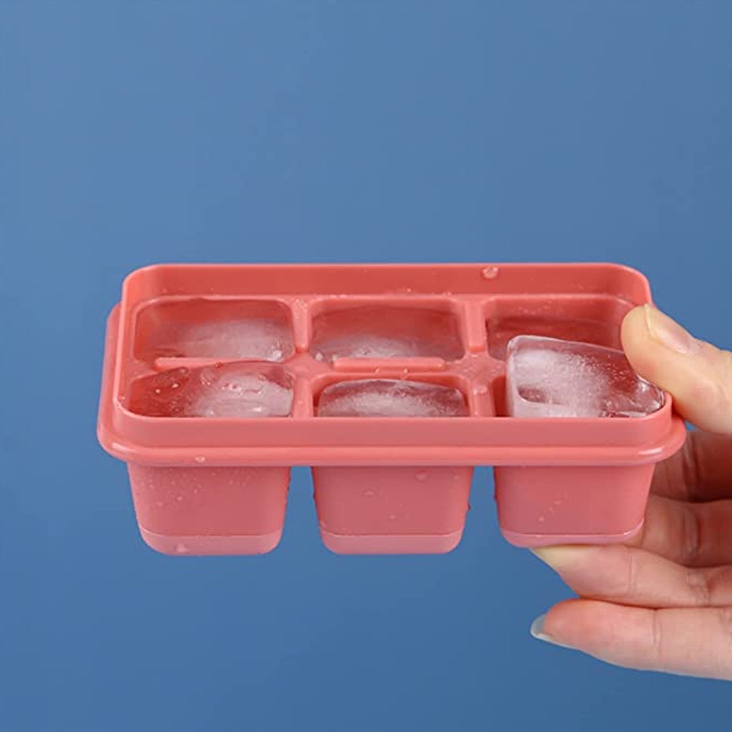 4750 6 cavity Silicone Ice Tray used in all kinds of places like household kitchens for making ice from water and various things and all. DeoDap 4750 6 cavity Silicone Ice Tray used in all kinds of places like household kitchens for making ice from water and various things and all. DeoDap